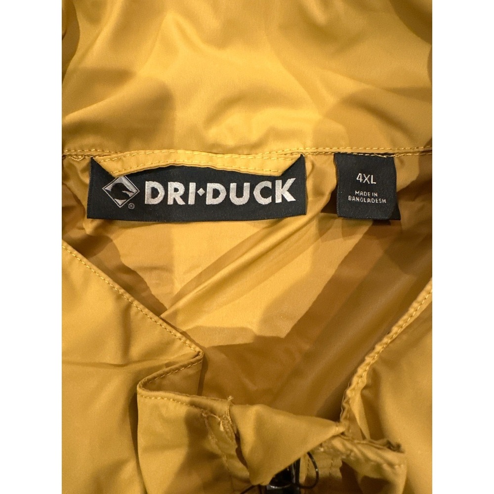 NWT Dri Duck‎ Wheat Men's 4XL Packable Wind & Water Resistant Jacket - Picture 5 of 9